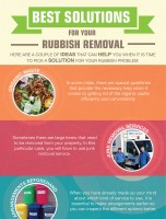 Best Solutions for your Rubbish Removal Issue [INFOGRAPHIC]