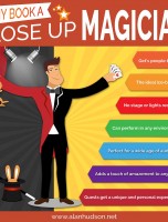 Why Book a Close Up Magician? [INFOGRAPHIC]