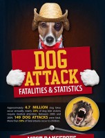 Dog Attack Fatalities Statistics [INFOGRAPHIC]
