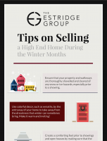 Tips on Selling a High End Home During the Winter Months [INFOGRAPHIC]