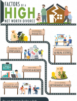 Factors of a High Asset Divorce [INFOGRAPHIC]