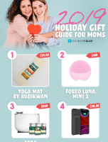 CouponCause Holiday Gift Guide for Moms 2019 [INFOGRAPHIC]