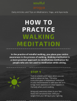 How to Practice Walking Meditation [INFOGRAPHIC]