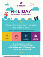 Holiday Destinations [INFOGRAPHIC]