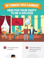 10 Things You Can not Miss For Your Party To Be A Success [INFOGRAPHIC]