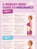 Pregnancy- A Week by Week Journey [INFOGRAPHIC]
