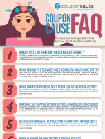 Aeroflow Healthcare Coupon Cause FAQ (C.C. FAQ) [INFOGRAPHIC]