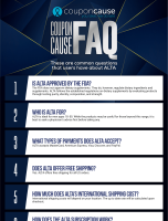 ALTA Infographic Order Coupon Cause FAQ (C.C. FAQ) [INFOGRAPHIC]