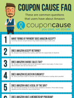 Amazon Coupon Cause FAQ (C.C. FAQ) [INFOGRAPHIC]