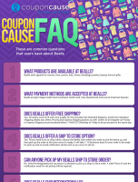 Bealls Infographic Order Coupon Cause FAQ (C.C. FAQ) [INFOGRAPHIC]
