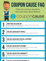 Bellacor Coupon Cause FAQ (C.C. FAQ) [INFOGRAPHIC]