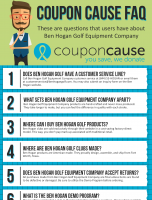 Ben Hogan Coupon Cause FAQ (C.C. FAQ) [INFOGRAPHIC]