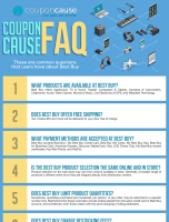 Best Buy Infographic Order Coupon Cause FAQ (C.C. FAQ) [INFOGRAPHIC]