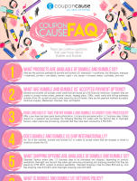 bumble and bumble US Coupon Cause FAQ (C.C. FAQ) [INFOGRAPHIC]