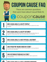 CheapOair.com Coupon Cause FAQ (C.C. FAQ) [INFOGRAPHIC]
