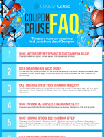 Champion Coupon Cause FAQ (C.C. FAQ) [INFOGRAPHIC]