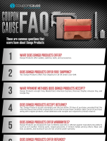 Dango Products Infographic Order Coupon Cause FAQ (C.C. FAQ) [INFOGRAPHIC]