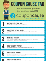 FTD Coupon Cause FAQ (C.C. FAQ) [INFOGRAPHIC]