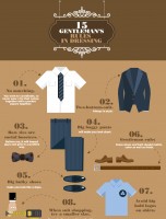 15 Gentleman’s Rules in Dressing [INFOGRAPHIC]