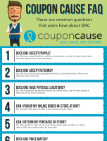 GNC Coupon Cause FAQ (C.C. FAQ) [INFOGRAPHIC]