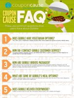 Gobble Coupon Cause FAQ (C.C. FAQ) [INFOGRAPHIC]