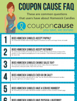 Homesick Candles Coupon Cause FAQ (C.C. FAQ) [INFOGRAPHIC]