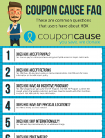 HBX Coupon Cause FAQ (C.C. FAQ) [INFOGRAPHIC]