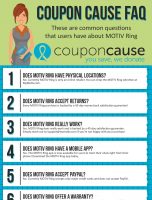 Motive Ring Coupon Cause FAQ (C.C. FAQ) [INFOGRAPHIC]
