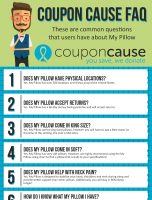 My Pillow Coupon Cause FAQ (C.C. FAQ) [INFOGRAPHIC]