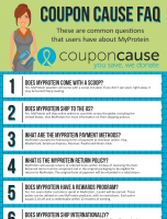 MyProtein Infographic Order Coupon Cause FAQ (C.C. FAQ) [INFOGRAPHIC]