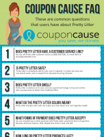 Pretty Litter Coupon Cause FAQ (C.C. FAQ) [INFOGRAPHIC]