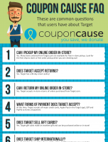 Target Coupon Cause FAQ (C.C. FAQ) [INFOGRAPHIC]