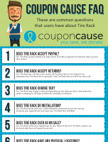 TireRack Coupon Cause FAQ (C.C. FAQ) [INFOGRAPHIC]