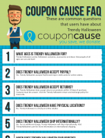 Trendy Halloween Coupon Cause FAQ (C.C. FAQ) [INFOGRAPHIC]