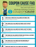 Wholesale Halloween Costumes Coupon Cause FAQ (C.C. FAQ) [INFOGRAPHIC]