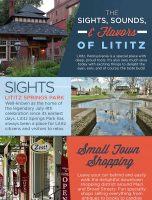 The Sights, Sounds and Flavors of Lititz, Pennsylvania [INFOGRAPHIC]