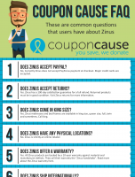 Zinus Coupon Cause FAQ (C.C. FAQ) [INFOGRAPHIC]