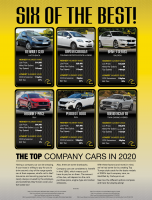 6 Top Company Cars For 2020 [INFOGRAPHIC]