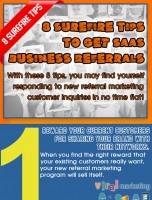 8 Surefire Tips To Get SaaS Business Referrals [INFOGRAPHIC]