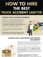 How to Hire the Best Truck Accident Lawyer [INFOGRAPHIC]