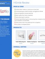 HiSmile Review – At-Home Teeth Whitening Kits and More – ReviewsPlus [INFOGRAPHIC]