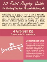 Guide To Finding The Best Airbrush Makeup Kit [INFOGRAPHIC]