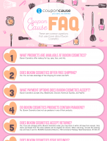 Buxom Cosmetics Infographic Order Coupon Cause FAQ (C.C. FAQ) [INFOGRAPHIC]