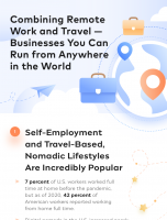 Business Ideas You Can Do While You Travel the World [INFOGRAPHIC]