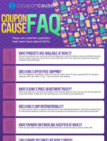 Kohl’s Coupon Cause FAQ (C.C. FAQ) [INFOGRAPHIC]