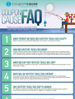 Mystery Tackle Box Infographic Order Coupon Cause FAQ (C.C. FAQ) [INFOGRAPHIC]