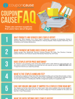 Staples Infographic Order Coupon Cause FAQ (C.C. FAQ) [INFOGRAPHIC]