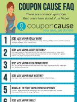Vuse Vapor Coupon Cause FAQ (C.C. FAQ) [INFOGRAPHIC]